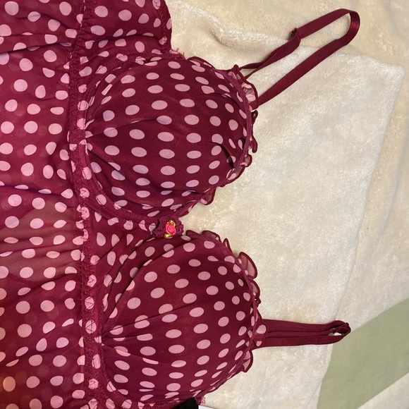 NWT baby doll pajamas with string thong bikini - Picture 2 of 4